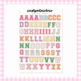 Alphabet Patch | Junk Deco