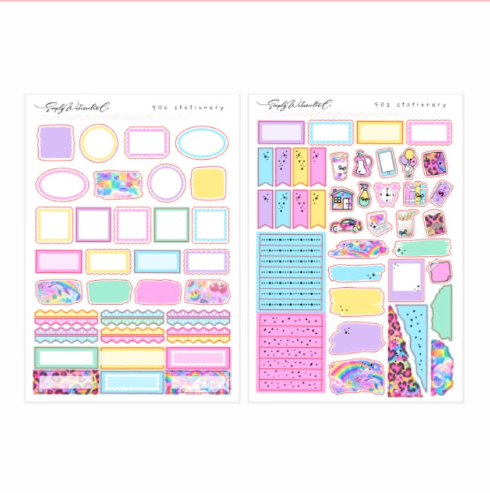 90s Stationery ULTIMATE Kit
