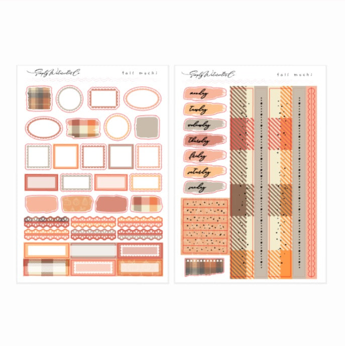 Fall Mochi MINI Kit
