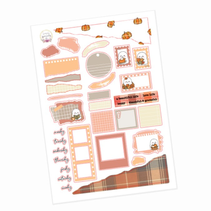 Fall Mochi | Journaling Sampler