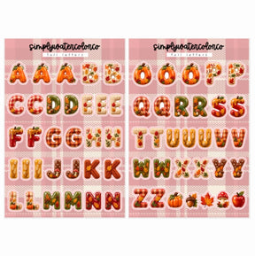 Fall Letters | Junk Deco