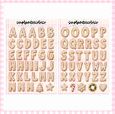 Sugar Cookie Letters | Junk Deco