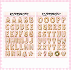 Sugar Cookie Letters | Junk Deco