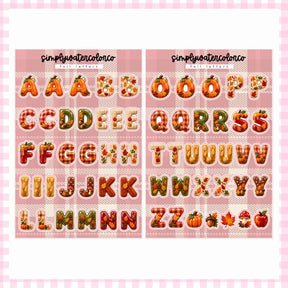 Fall Letters | Junk Deco