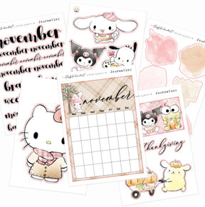 November | BUJO Monthly Kit