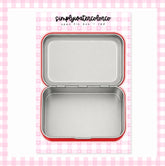 Altoid Tin Box- Red | Junk Deco