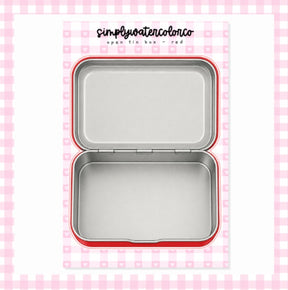 Altoid Tin Box- Red | Junk Deco