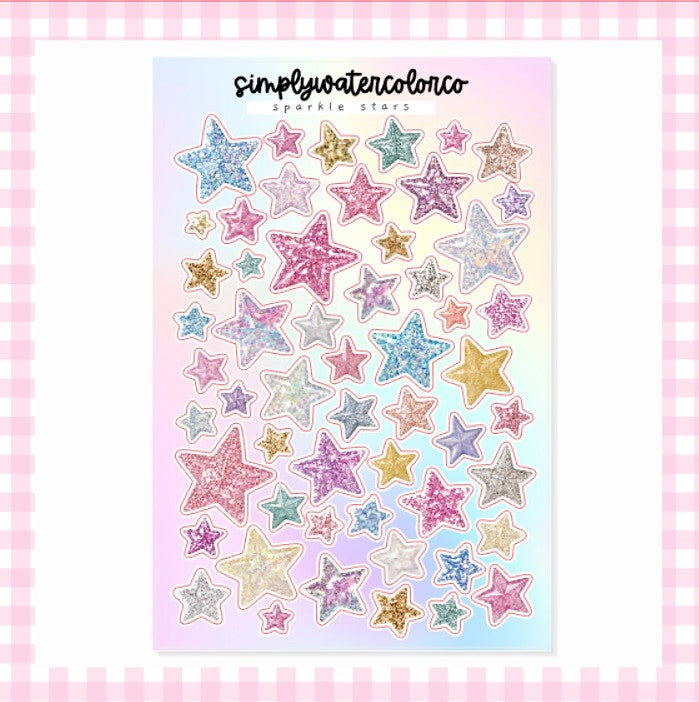 Sparkle Stars | Junk Deco