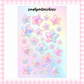 Holographic Stars | Junk Deco