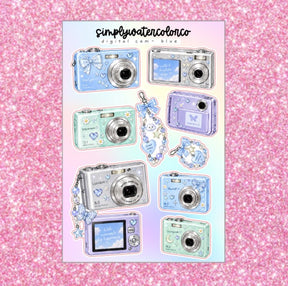 Digital Cam-Blue | Junk Deco