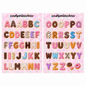 Donut Letters | Junk Deco