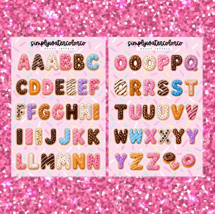 Donut Letters | Junk Deco
