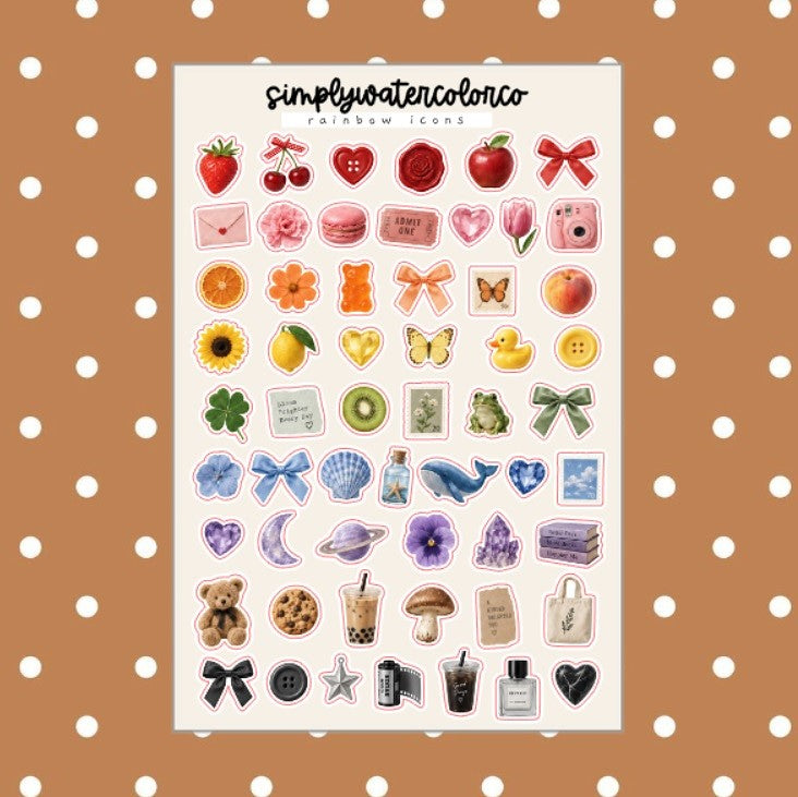 Rainbow Icons | Junk Deco
