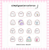 Emotions Mochi | Doodles