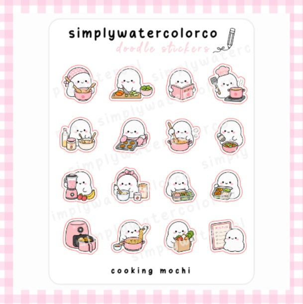 Cooking Mochi | Doodles