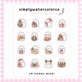 Christmas Mochi | Doodles