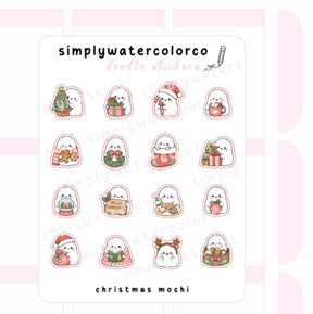 Christmas Mochi | Doodles