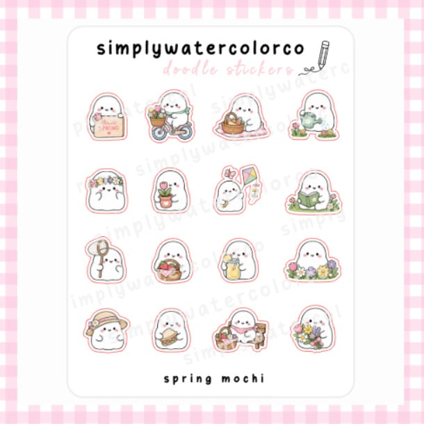 Spring Mochi | Doodles