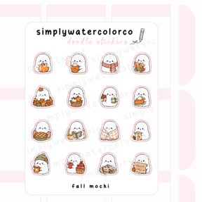 Fall Mochi | Doodles
