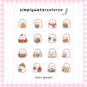 Fall Mochi | Doodles