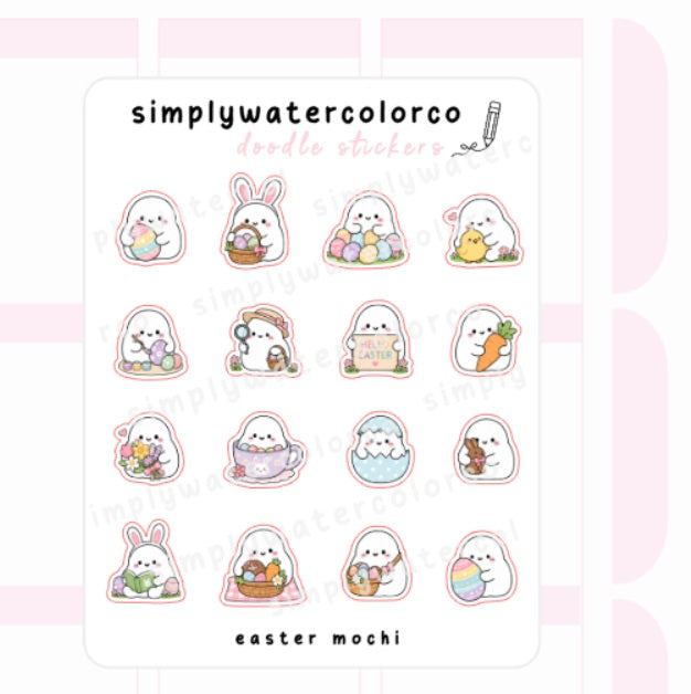 Easter Mochi | Doodles