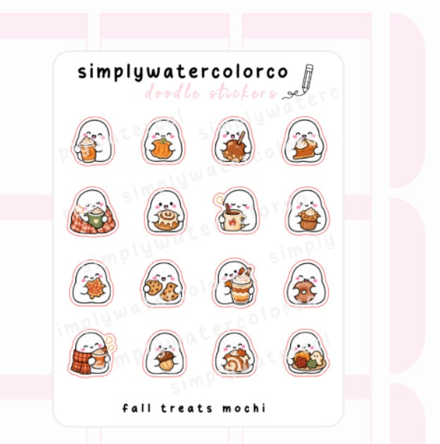 Fall Treats Mochi | Doodles