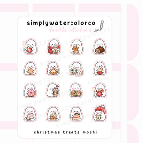 Christmas Treats Mochi | Doodles