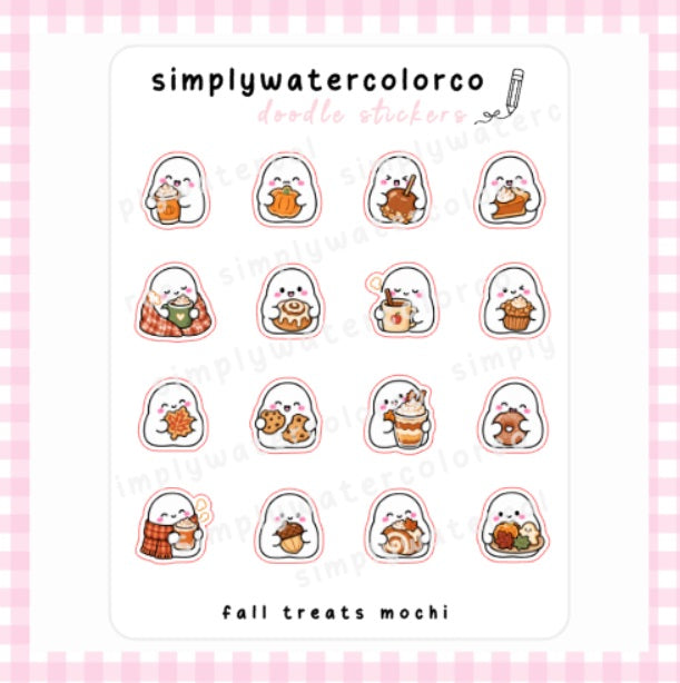 Fall Treats Mochi | Doodles