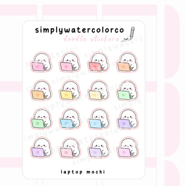 Laptop Mochi | Doodles