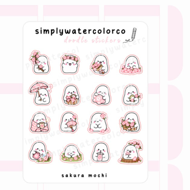 Sakura Mochi | Doodles