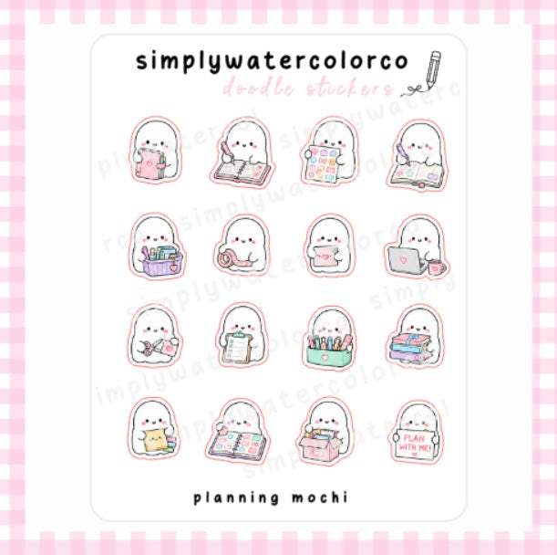 Planning Mochi | Doodles