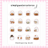 Thanksgiving Mochi | Doodles