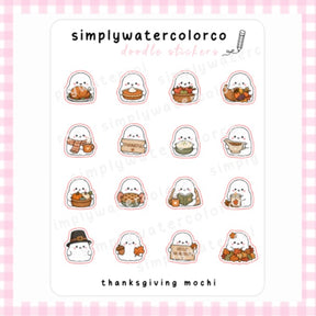 Thanksgiving Mochi | Doodles