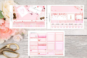 FOIL February Monthly Spread (Rose Gold Foil) Valentine's Soiree