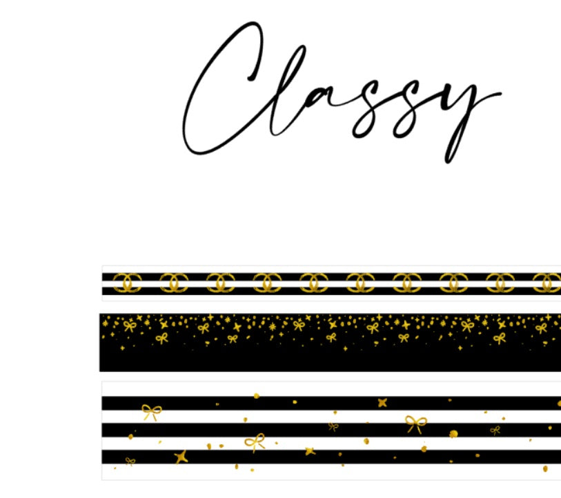 Classy Washi Tapes