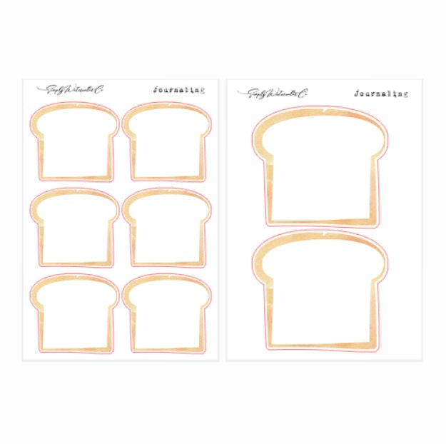 Bread Labels // Bujo Basics