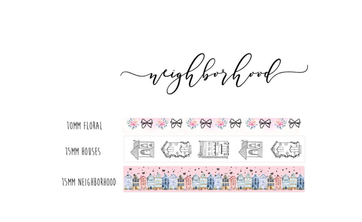 Neighborhood Washi // Gold Foil