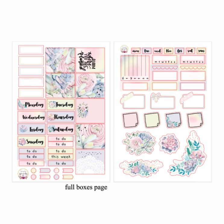 Blooming | Hobonichi A5/A6 Kit