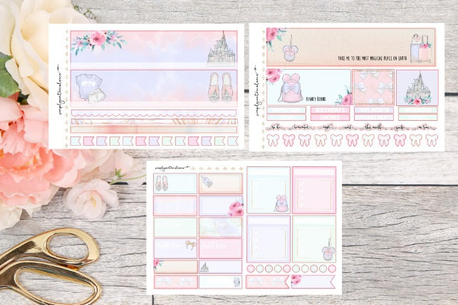 FOIL Disney Monthly Spread (Gold Foil)