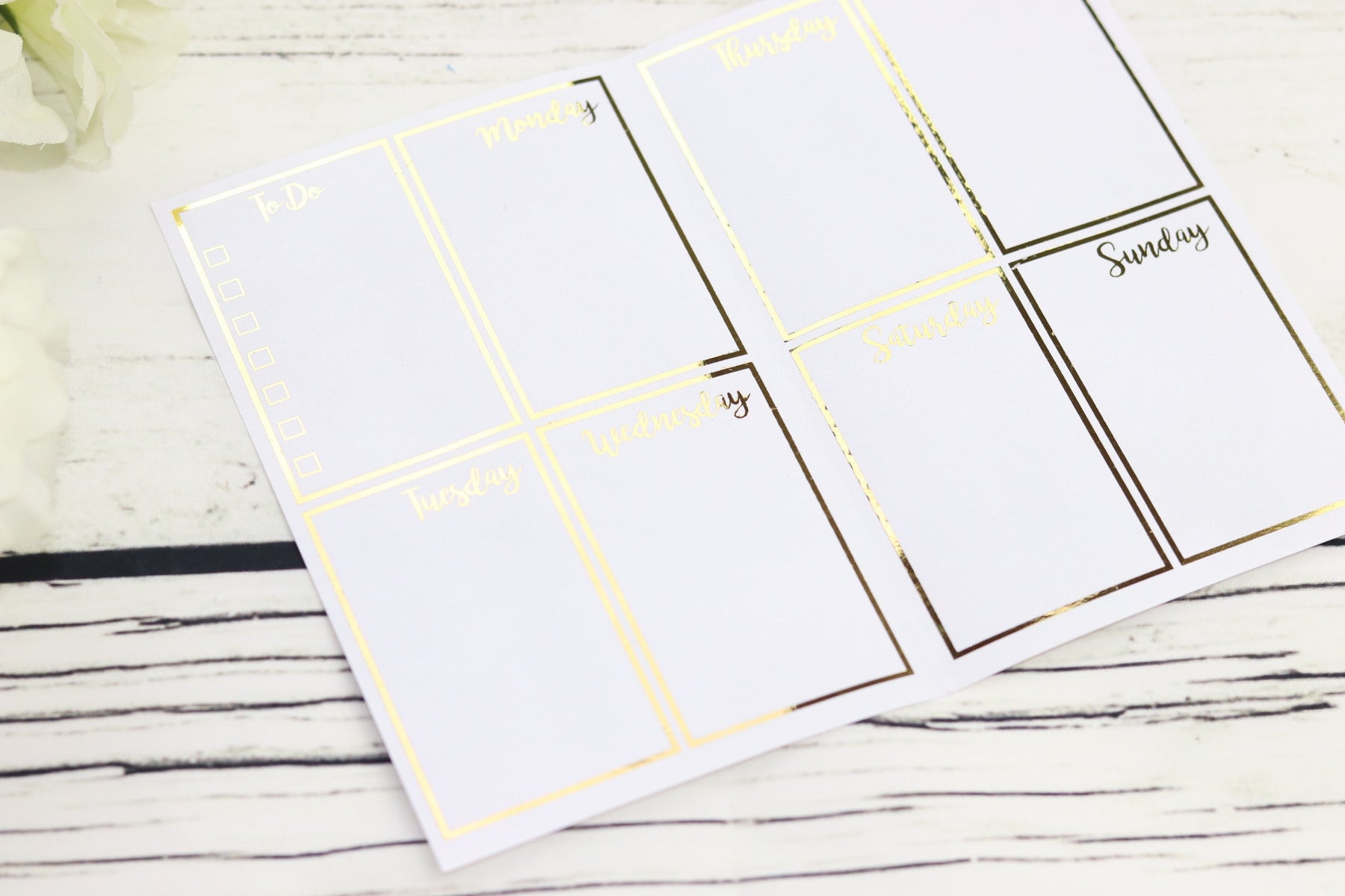 FOIL TN Inserts: POCKET || Collab with AnniePlansPrintables (Gold, Rose Gold, Silver Foil)