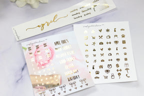 FOIL April Monthly Spread (Gold Foil)