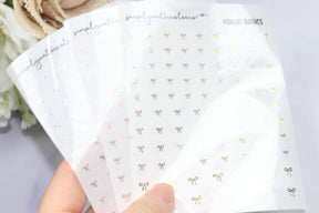 Bow Twinkle Dots // Various Sizes