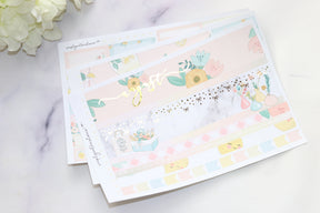 FOIL August Monthly Spread (Gold Foil)