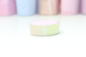 Rainbow Bow Sparkle (Silver) // 15mm Washi Tape