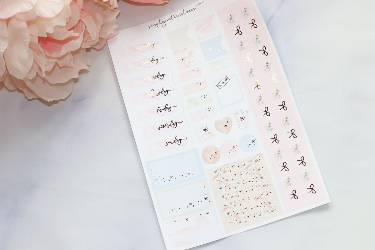 FOIL Bloom Sampler (Rose Gold Foil)
