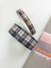 Buffalo Plaid Washi // Gold Foil