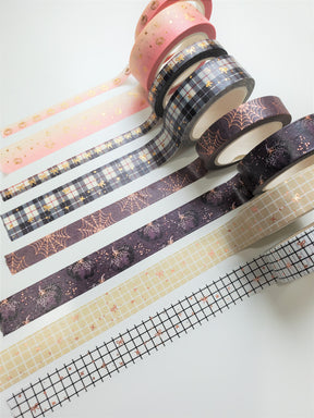 Buffalo Plaid Washi // Gold Foil