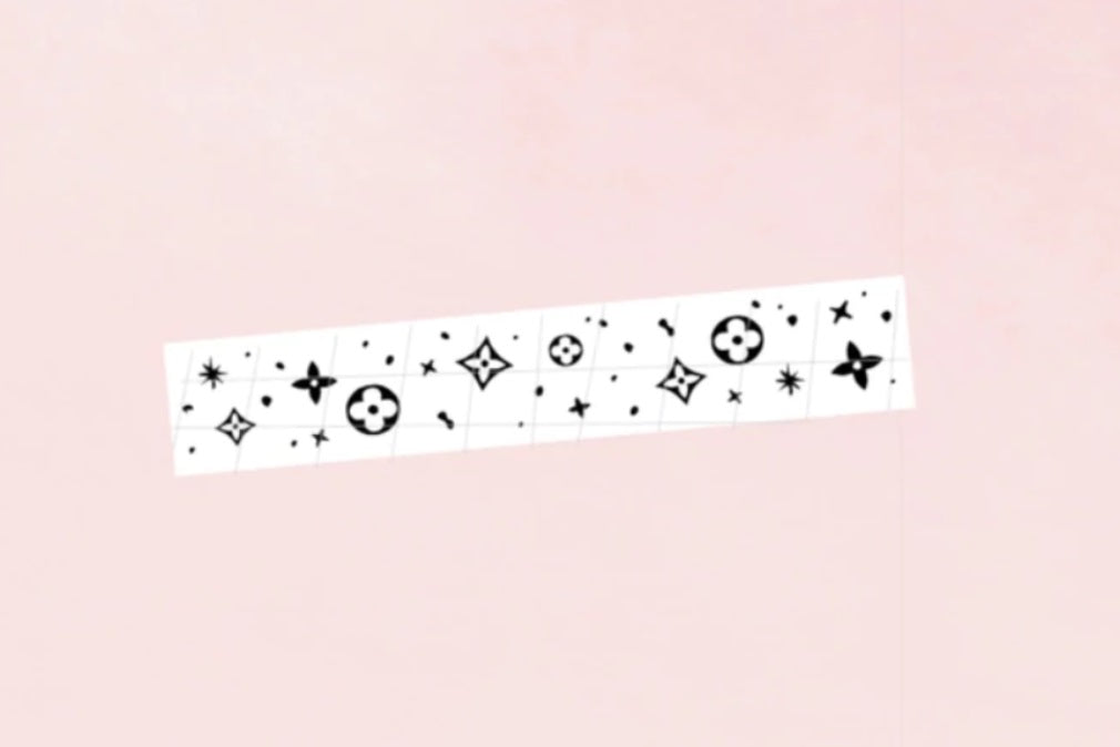CLEAR Luxe Sparkle // Header Overlay 6mm Perforated