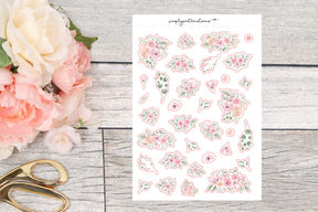 Touch of Pink Floral Deco