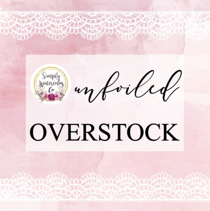 DESTASH // Unfoiled Overstock